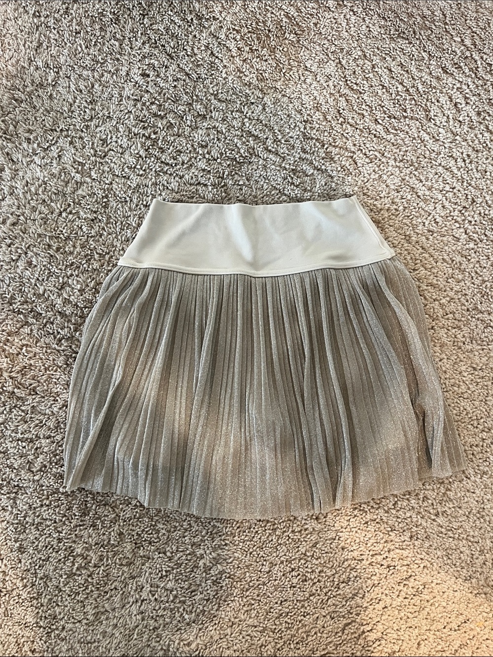 OFFLINE by Aerie gold shimmer skirt